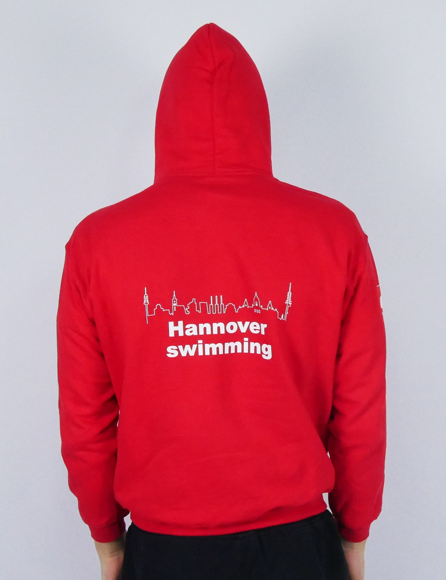 Kapuzenpullover mit Reißverschluss Schwimmen
